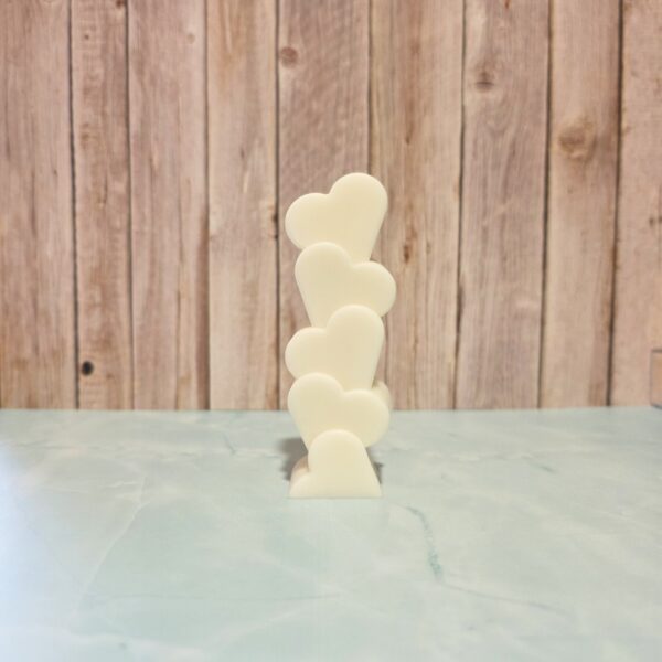 Corazones verticales