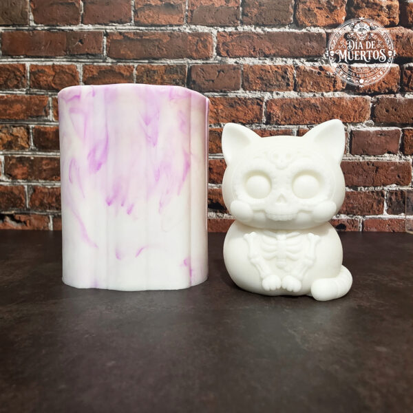 Gato dia de muertos