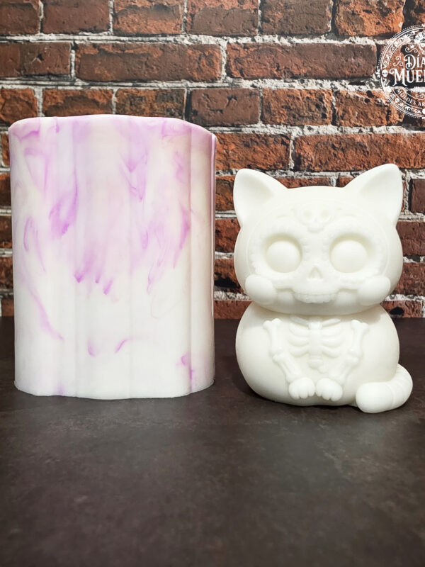 Gato dia de muertos