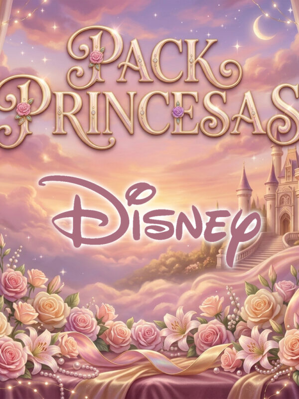 Pack 7 Princesas Disney